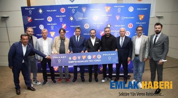 Folkart, 7 İzmir spor kulübüne sponsoru oldu.
