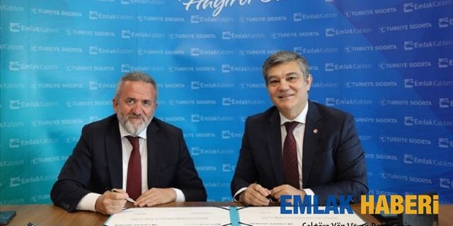 Emlak Katılım Bankası ve Türkiye Sigorta işbirliği anlaşması imzalandı.