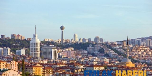 2021'de Ankara'da konut fiyatları yüzde 50 arttı.