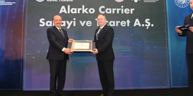 Alarko Carrier ‘Beyaz Bayrak’ Ödülünü Kucakladı