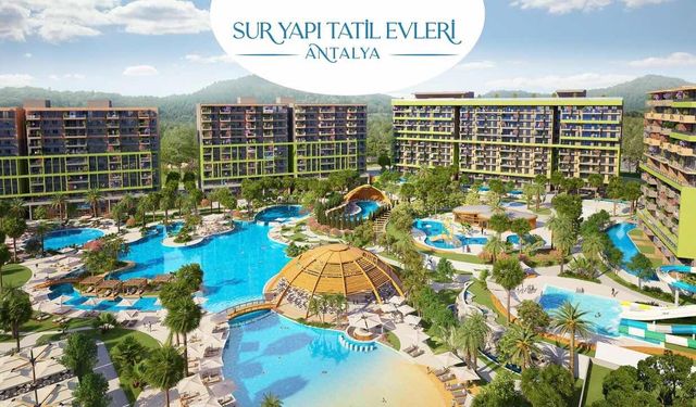 Sur Yapı Tatil Evleri Antalya’dan termal su çıktı