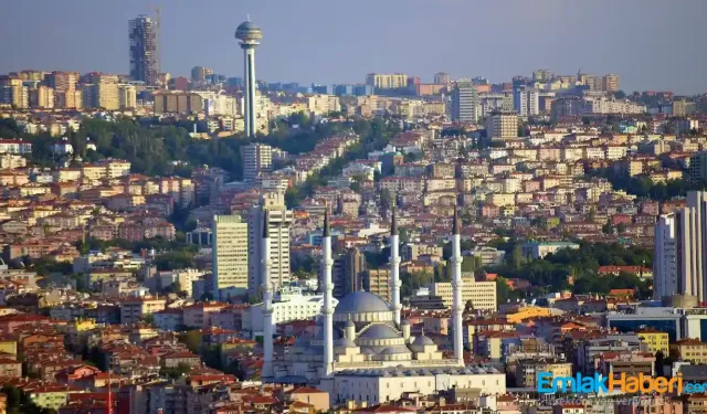 Ankara’da konut satışları ve fiyatlar düşüyor