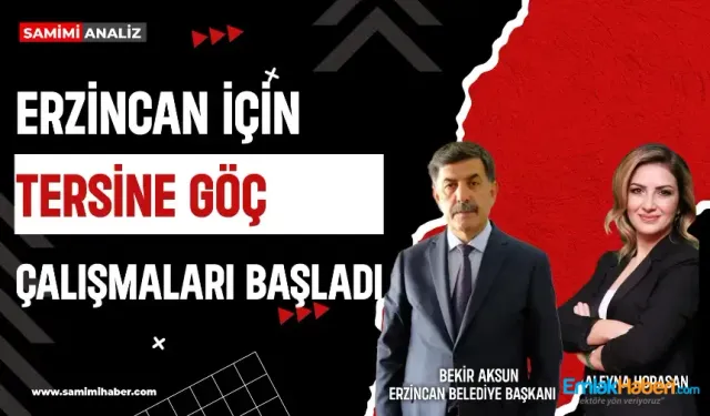 Ercincan'a Yeni Yapılacak İstihdamla Tersine göçe dur diyecek