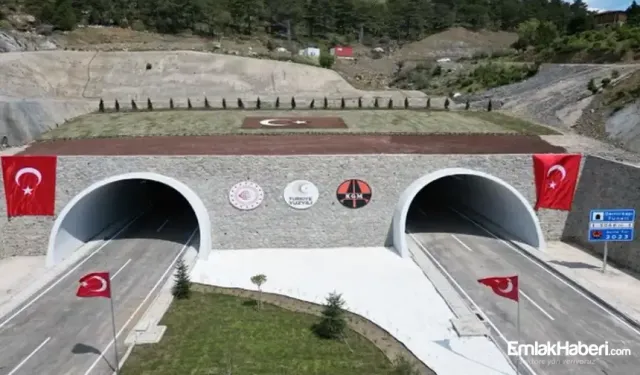 Antalya-Konya Arası Demirkapı Tüneli Bugün Açıldı.