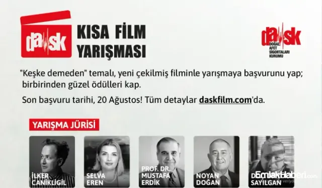 DASK Kısa Film Yarışması Düzenledi