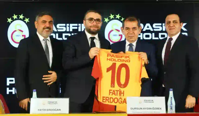 Pasifik Holding Galatasaray Futbol A Takımı’na  forma sırt sponsoru oldu