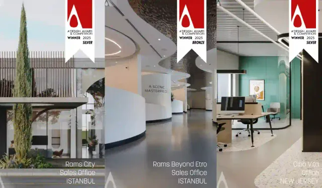 ARKITEAM’E İTALYA’DAN 3 YENİ TASARIM ÖDÜLÜ!