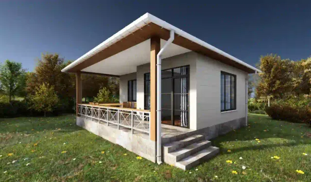 Köyde Ahşap Evi ve Bağ Evi Olanlar Yaşadı