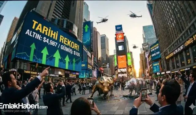 Altın 5 Bin Dolara Yaklaştı, Gümüş 100 Doları Aştı: Piyasalarda Tarihi Ralli