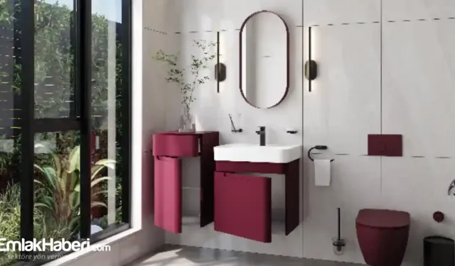 Creavit’ten Banyolarda Sıcak Renk Etkisi