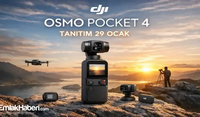 DJI Osmo Pocket 4 29 Ocak'ta Tanıtımı Yapılacak