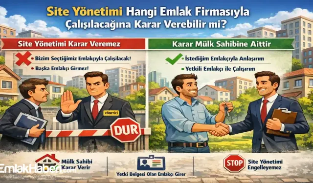Site Yönetimi Hangi Emlak Firmasıyla Çalışılacağına Karar Verebilir mi?