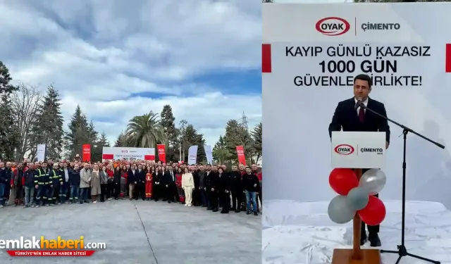 OYAK Çimento Ünye Fabrikası’ndan İSG’de Tarihi Eşik