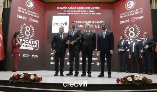 İhracatın Şampiyonları’nda Creavit’e Çifte Ödül!