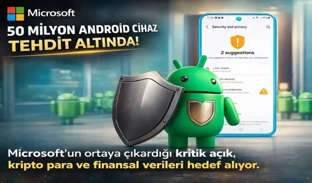 Microsoft Uyardı: 50 Milyon Android Kullanıcısı Tehlikede!