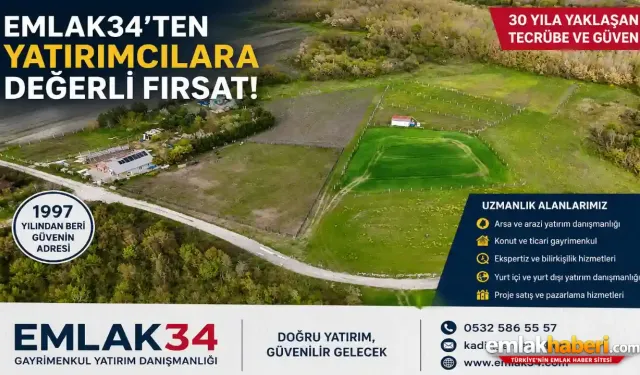 EMLAK34, 30 Yıla Yaklaşan Tecrübesiyle Gayrimenkul Yatırımlarına Değer Katmaya Devam Ediyor