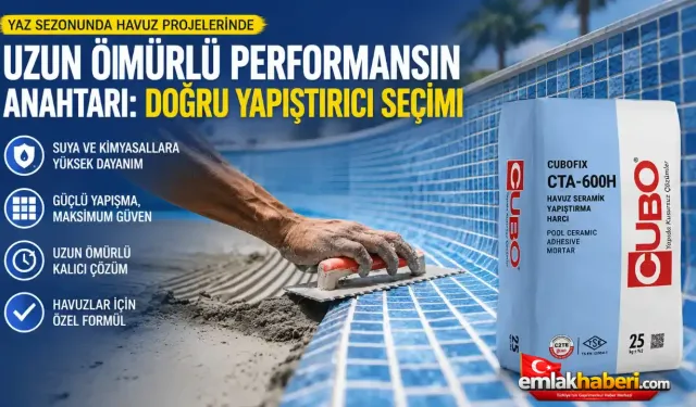 Havuz Projelerinde Estetik ve Dayanıklılık İçin Doğru Yapıştırıcı Şart