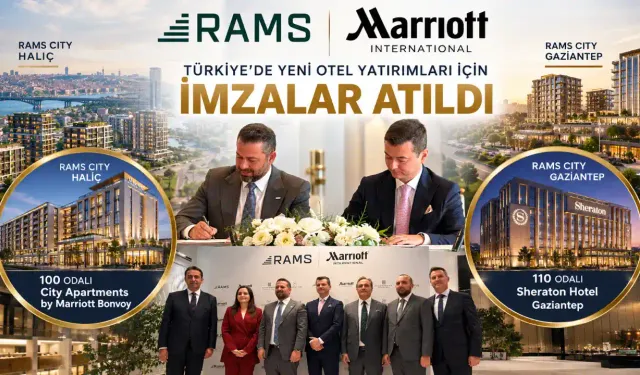 RAMS City Haliç ve Gaziantep Projelerine Marriott İmzası