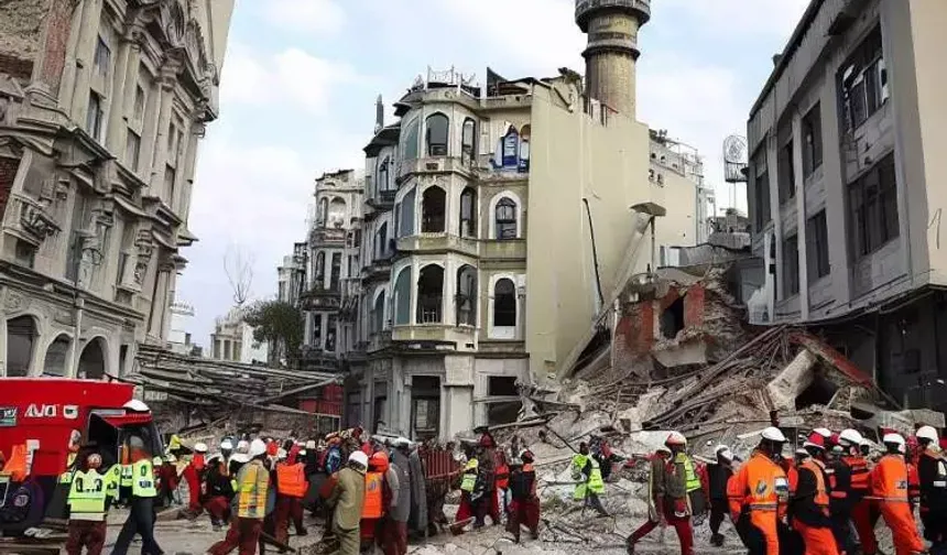Microsoft’un yapay zeka ile güçlendirdiği Bing’ten olası İstanbul depremini resmetmesini isteniyor. Yapay zekanın ortaya çıkarttığı görüntüler son derece gerçekçi ve korkutucu görünüyor.