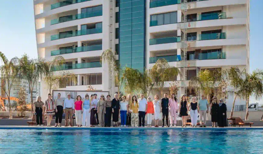 GİŞKAD Üyeleri, Mersin’in Yeni Prestij Projesi Nerissa MEFA’da Buluştu
