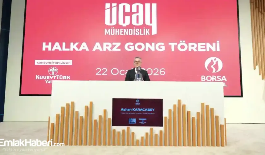 Borsa İstanbul’da gong Üçay Mühendislik için çaldı