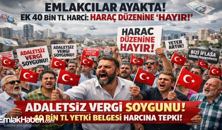 Yetki Belgesi Harcına Büyük Tepki: Kaçağa Ödül, Dürüst Emlakçıya Ceza!