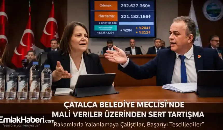 Çatalca Belediye Meclisi’nde Mali Veriler Üzerinden Sert Tartışma