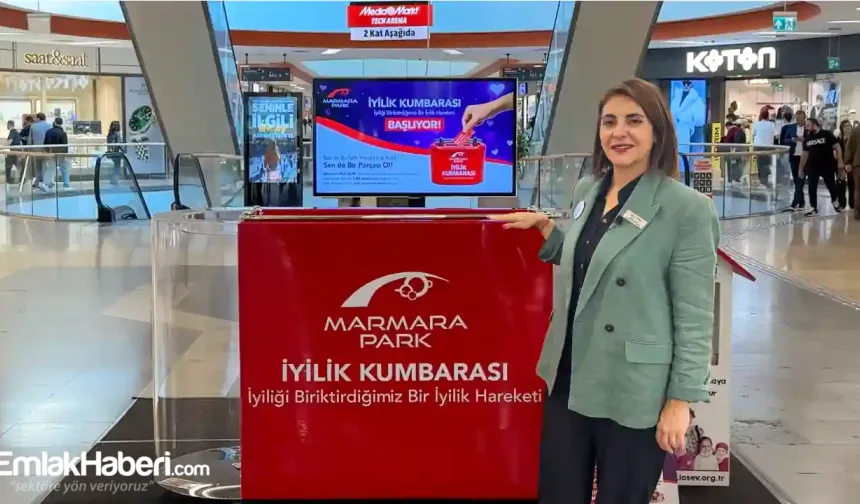 Marmara Park AVM İyilik Kumbarası Bu Ay Çocuklarla Buluşuyor