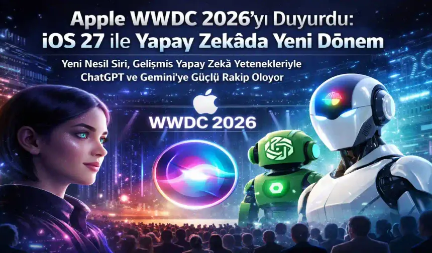 Apple WWDC 2026’yı Duyurdu: iOS 27 ile Yapay Zekâda Yeni Dönem