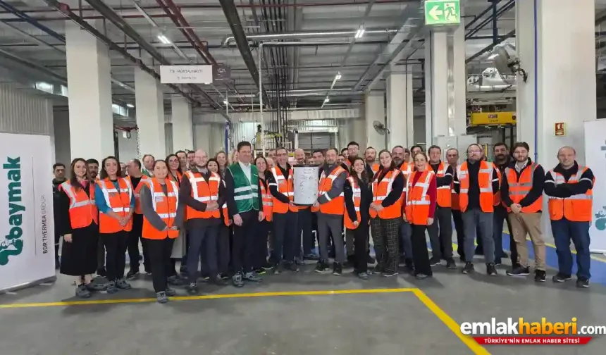 Baymak Yeni Boyler Üretim Hattını Devreye Aldı