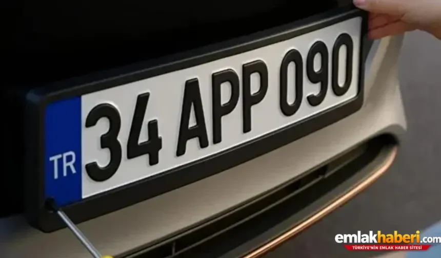 Standart dışı plakaya ceza: APP plaka için ağır yaptırım