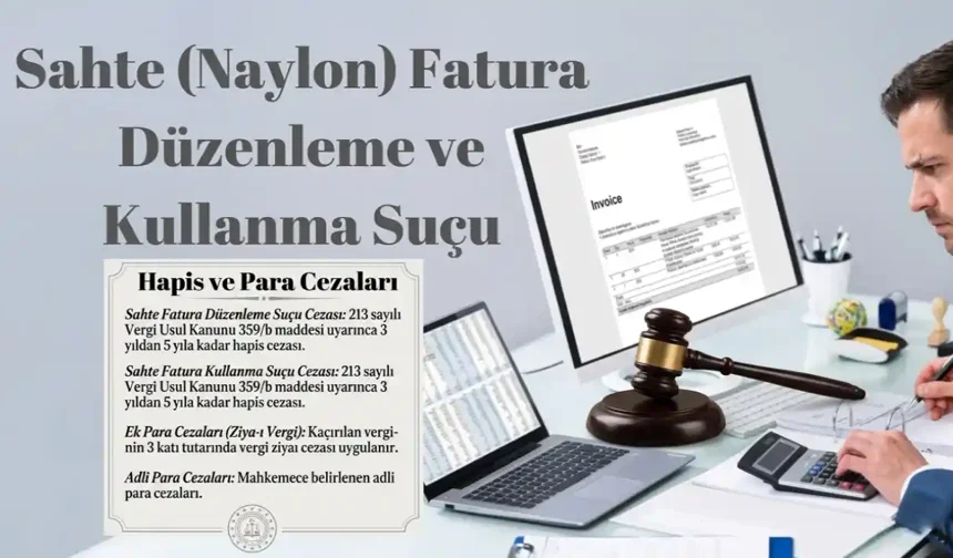 Naylon faturanın cezası kaç yıl hapis?