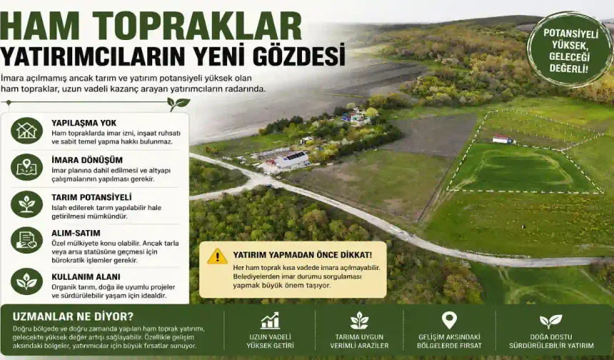 Tapuda "nitelik: ham toprak" ifadesi, ne anlama geliyor