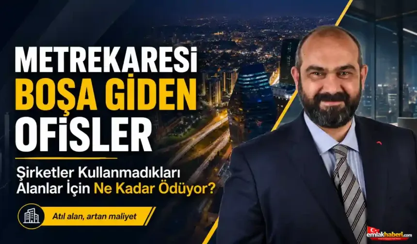 Metrekaresi Boşa Giden Ofisler: Şirketler Kullanmadıkları Alanlar İçin Ne Kadar Ödüyor?