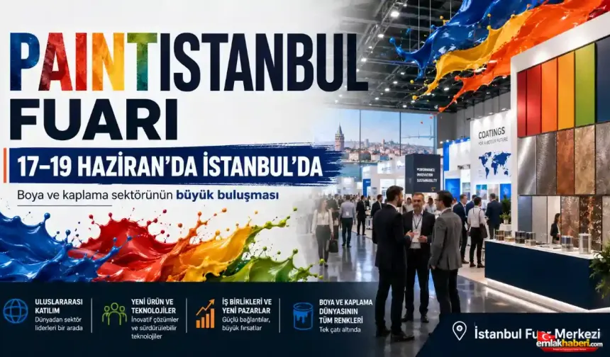 Paintistanbul Fuarı 17–19 Haziran’da İstanbul’da Kapılarını Açıyor