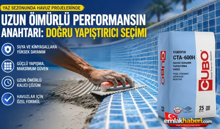 Havuz Projelerinde Estetik ve Dayanıklılık İçin Doğru Yapıştırıcı Şart