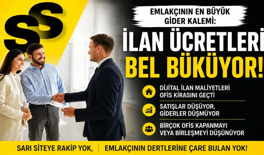Emlakçının Gideri Artıyor, İlan Maliyeti Bel Büküyor: Sektör Nereye Gidiyor?