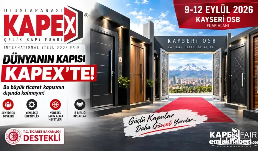 Türkiye’de Çelik Kapı Sektörünün Kalbi Kayseri’de Atıyor
