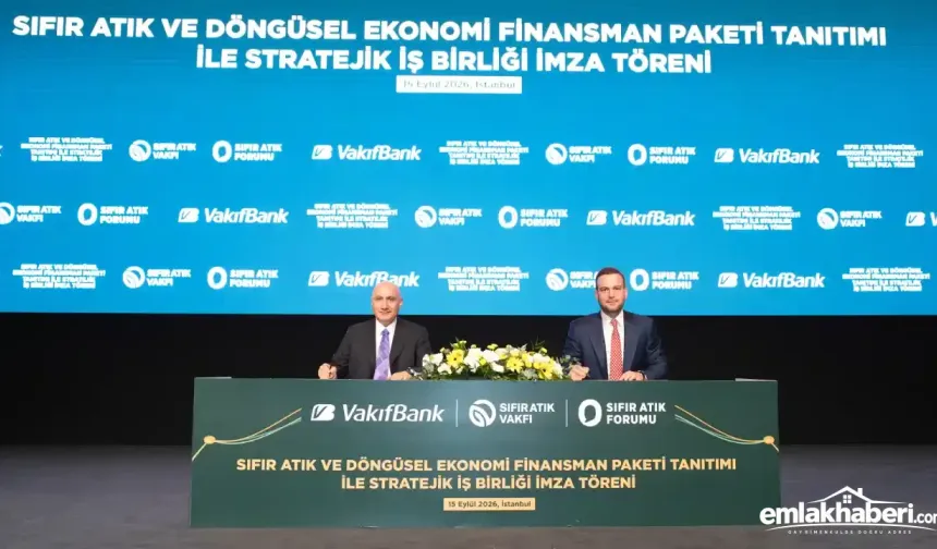 Sıfır Atık ve Döngüsel Ekonomiye 10 Milyar TL’lik Finansman Desteği