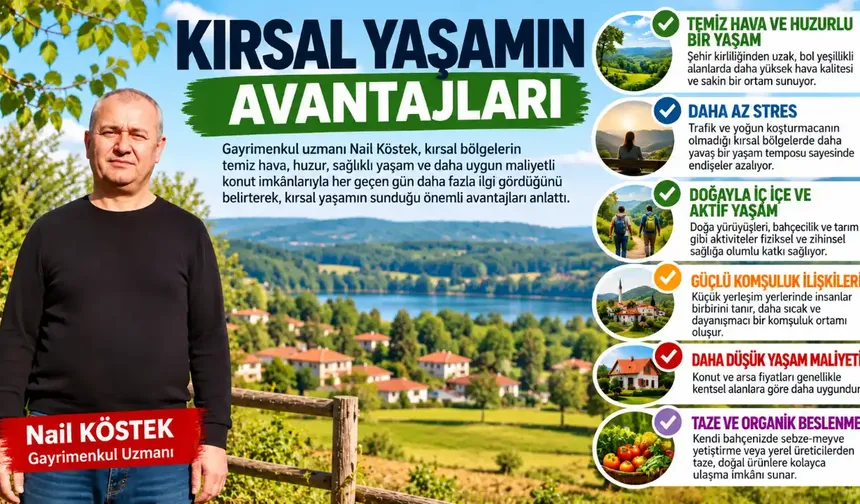 Kırsal Yaşamın Avantajları: Temiz Hava, Huzur ve Sağlıklı Bir Yaşam
