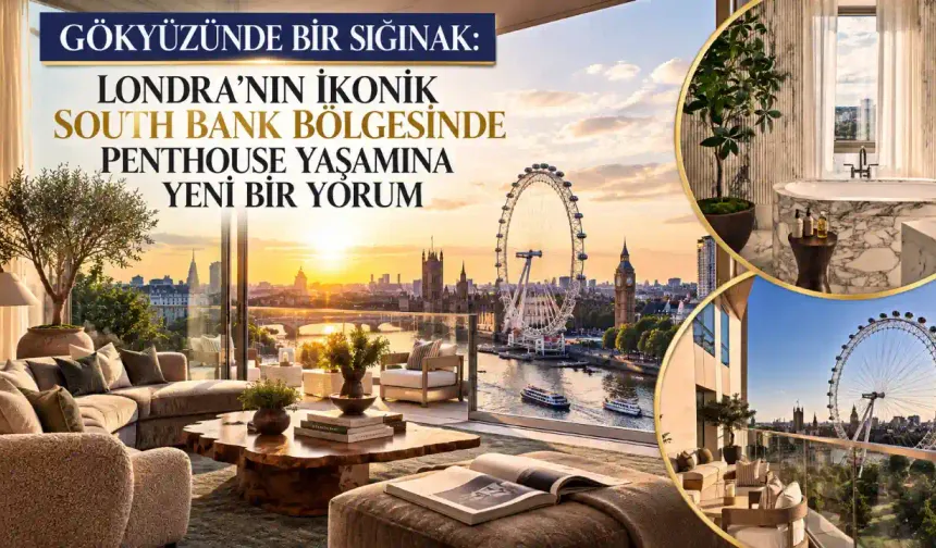 Şehrin Üzerinde Bir Yaşam: South Bank’ta Penthouse Ayrıcalığı