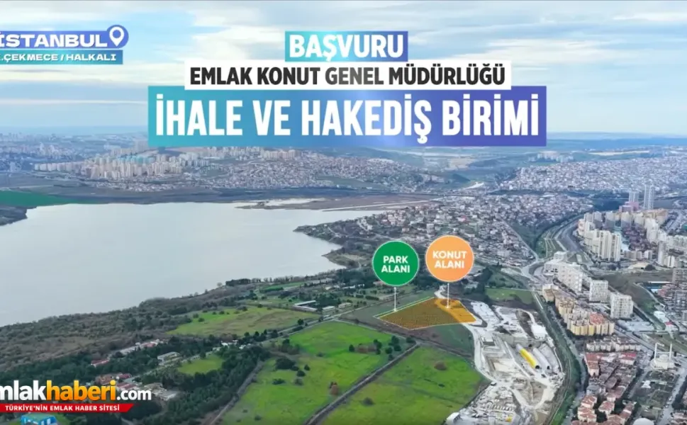 Emlak Konut GYO’dan Küçükçekmece Halkalı’da Dev Arsa İhalesi