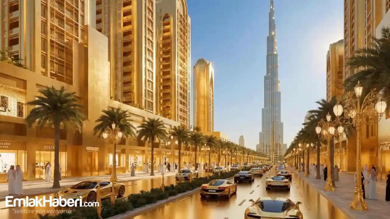 Altın Tozu” Değil “Altın Sokak” Ile Dünyanın Zirvesi Dubai!