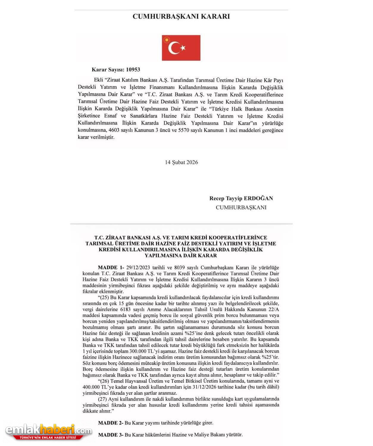 Kararlar Borçlula Riçin