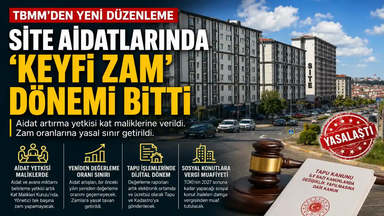 Site Yönetimlerinde “Keyfi Zam” Dönemi Sona Eriyor