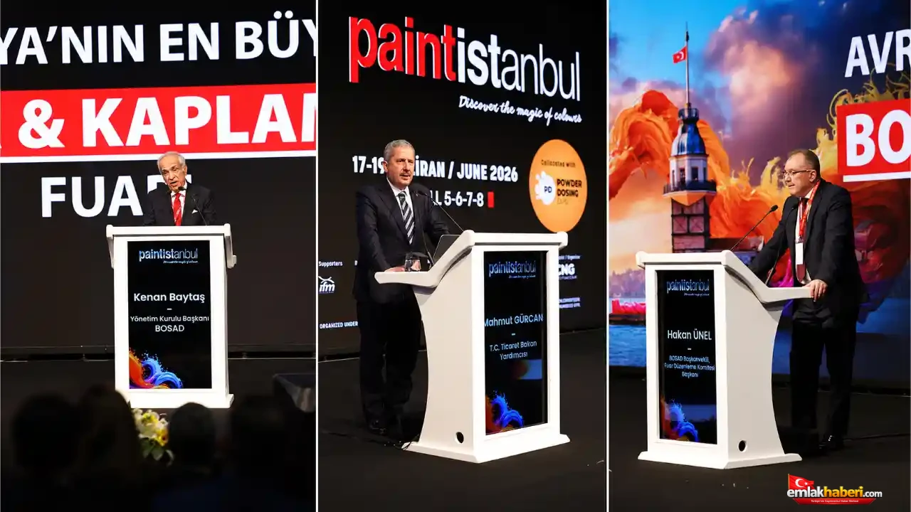 Avrasya’nın En Büyük Boya Ham Maddeleri Ve Kaplama Fuarı Paintistanbul 2026, İstanbul’da Kapılarını Açtı.