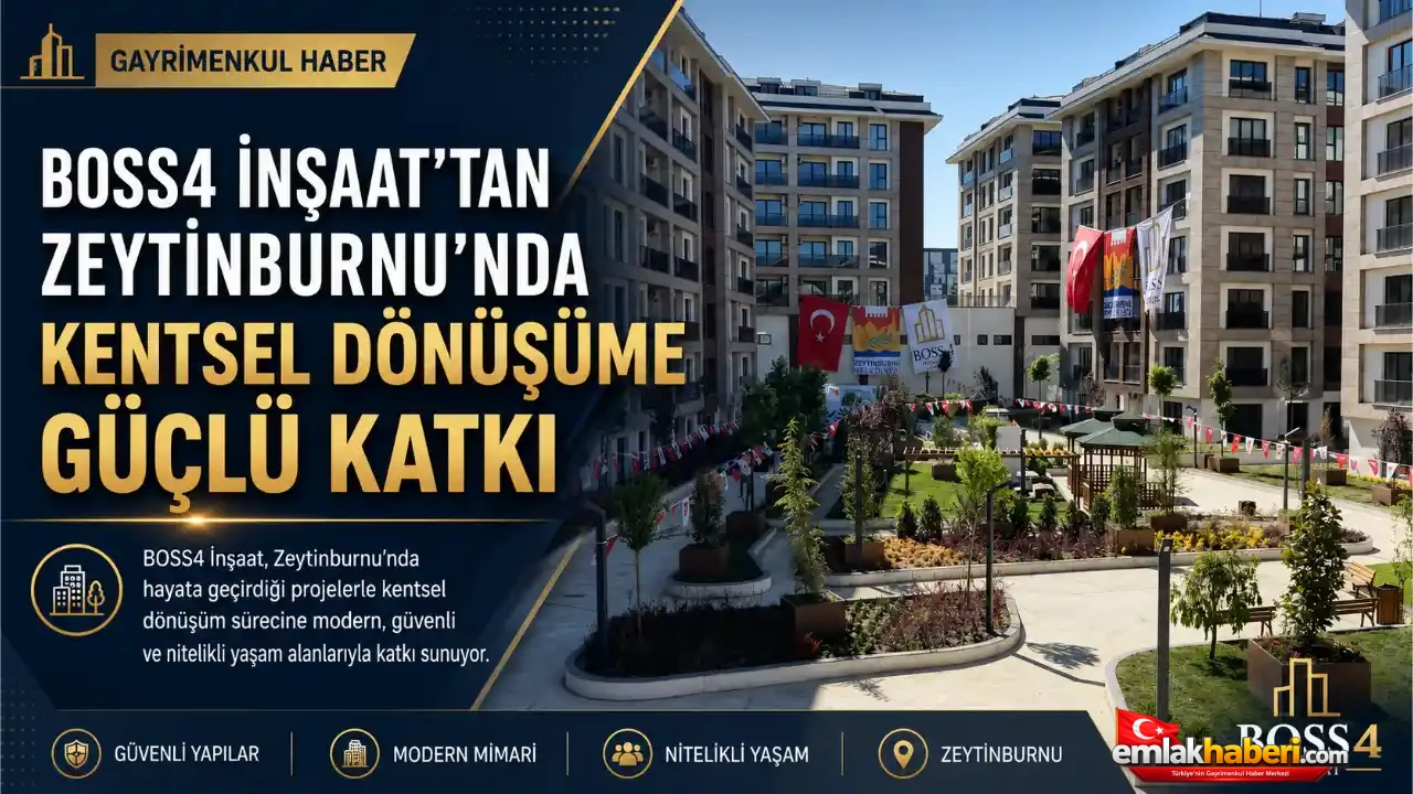 Zeytinburnu’nda Güvenli Yaşam İçin BOSS4 İnşaat Hamlesi