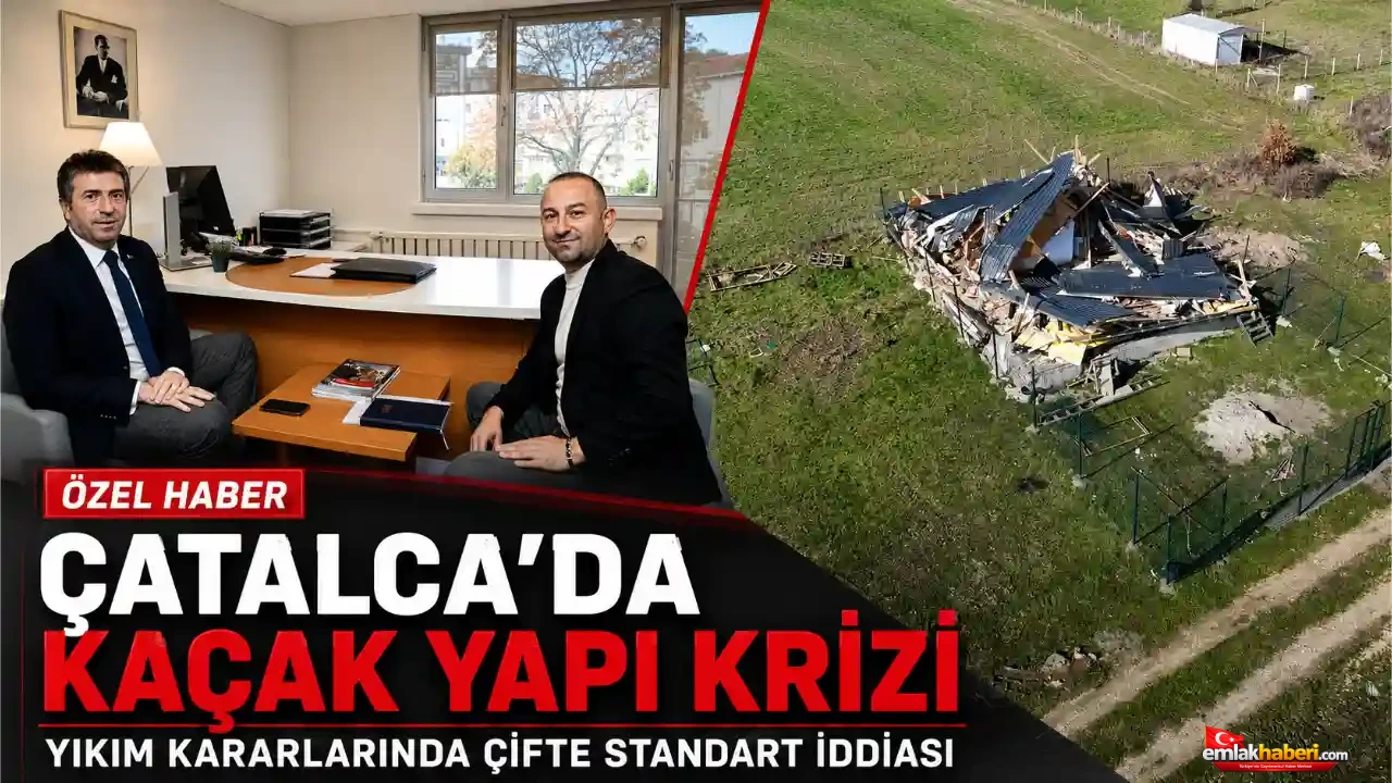 Çatalca’da Kaçak Yapı Tartışması Büyüyor: “Tebligatlar Seçici mi Gönderiliyor?” İddiası