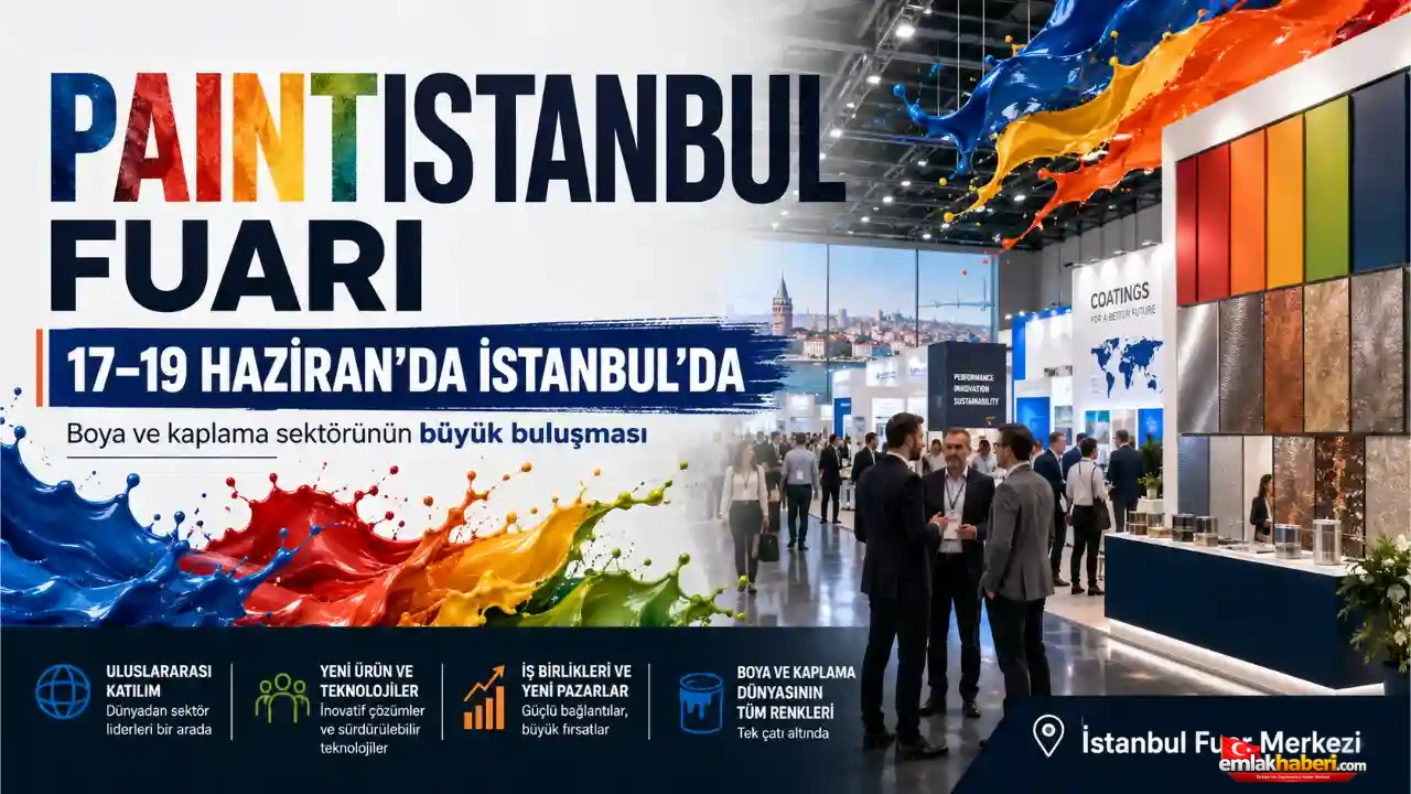 Paintistanbul Fuarı 17–19 Haziran’da İstanbul’da Kapılarını Açıyor