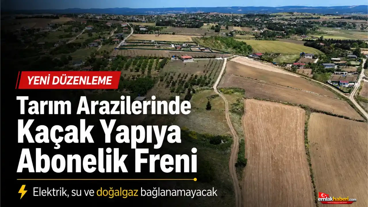 Tarım Arazisinde Kaçak Yapıya Sert Yaptırım